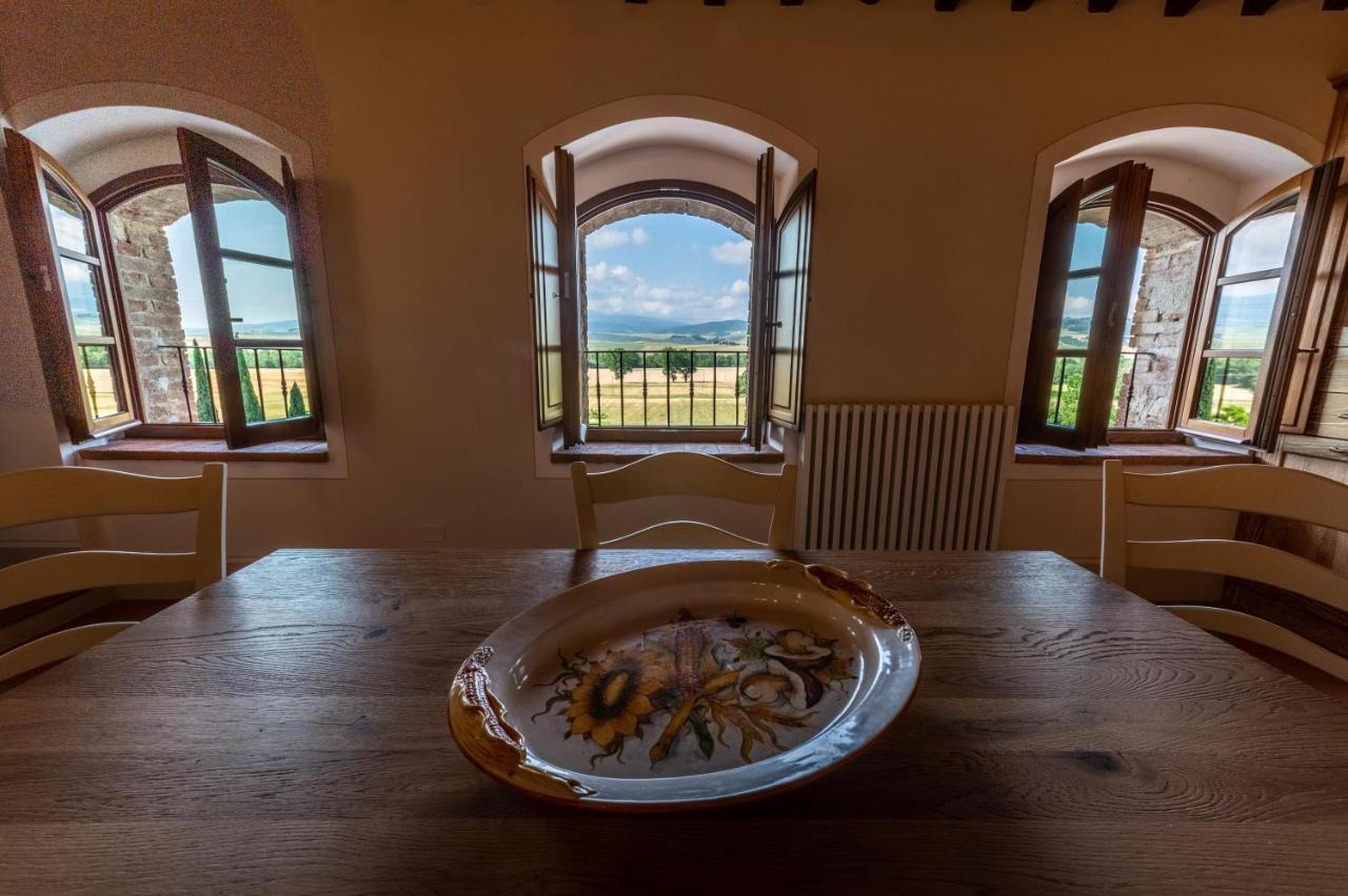 Agriturismo Castello La Grancia Di Spedaletto Pienza Exterior foto