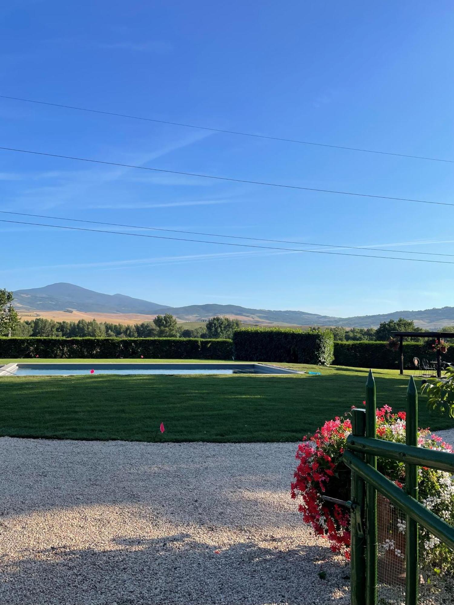Agriturismo Castello La Grancia Di Spedaletto Pienza Exterior foto